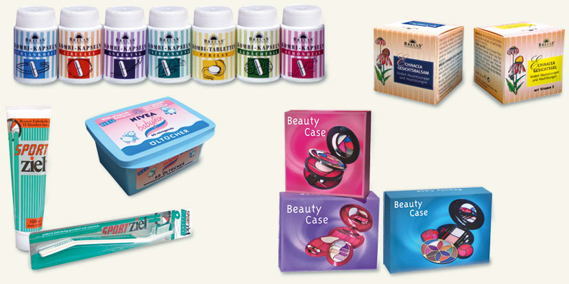 Packungsdesign Kosmetik